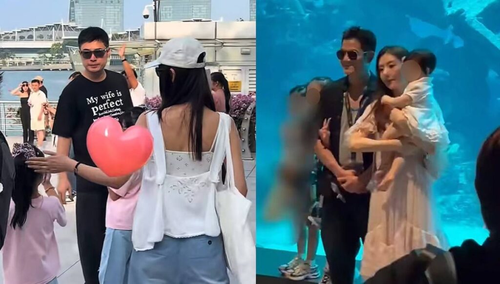 Chen He explores Singapore with family, Aaron Kwok spotted again, Entertainment News