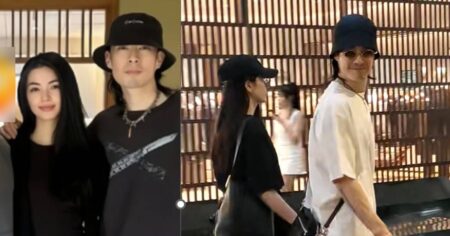 Vanness Wu and wife spotted on a date at MBS ahead of Singapore concert