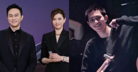 Julian Cheung and Anita Yuen’s son Morton makes surprise appearance at dad’s concert playing the guitar, Entertainment News