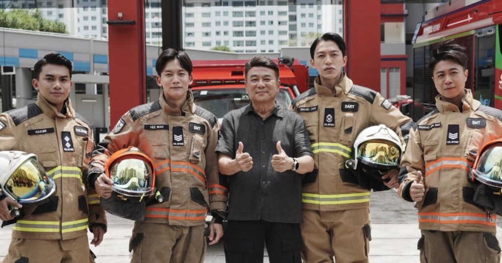Tosh Zhang almost had panic attack wearing full 15kg gear to act in Jack Neo’s Ah Boys to Firefighters, Entertainment News