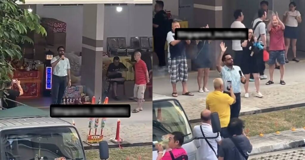 Pritam Singh impresses Bedok residents with Hokkien song during Hungry Ghost Festival celebration, Lifestyle News