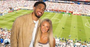 NBA Star Tyrese Haliburton’s Wife Jade Haliburton Shows Off Massive Wedding Ring at WNBA Game