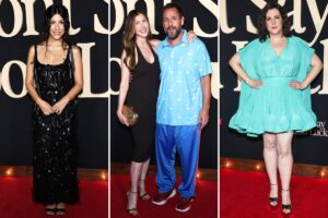Adam Sandler, Stephanie Beatriz, Melanie Lynskey and more stars