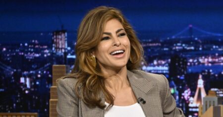 Eva Mendes’ Throw-On-And-Go Dress Style Is What Rich Moms Wear for Errands — And It’s Only $20