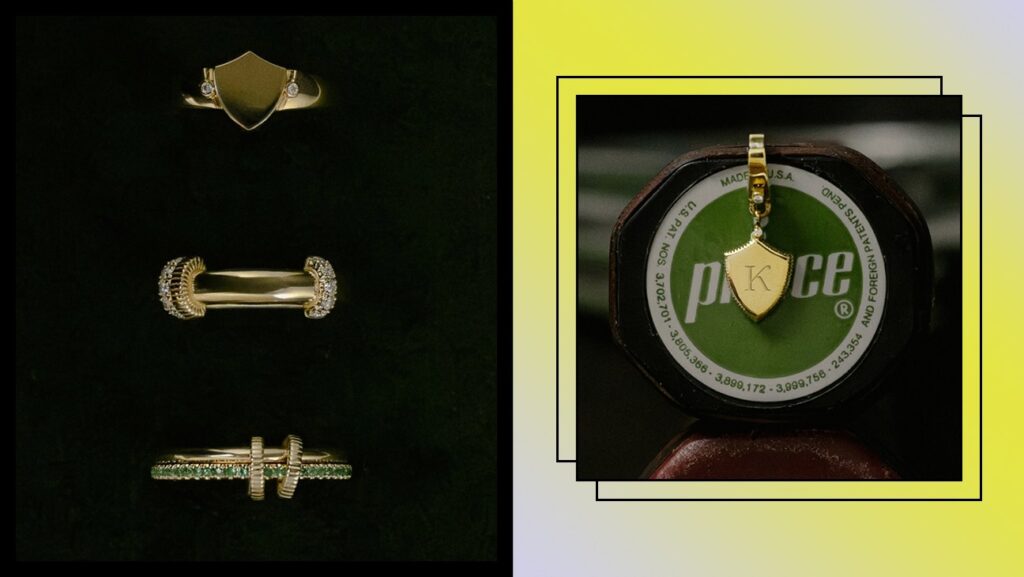 Kinn Studio and Prince Tennis Unveil U.S. Open Jewelry Capsule Dripping in Diamonds