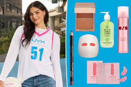 WNBA player Lauren Betts shares her skincare and makeup must-haves