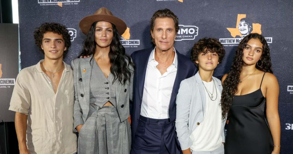Matthew McConaughey and Wife Camila Alves Enjoy Rare Outing With Kids — Who Have Grown Up So Much