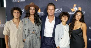Matthew McConaughey and Wife Camila Alves Enjoy Rare Outing With Kids — Who Have Grown Up So Much