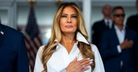 Melania Trump Makes 1st Public Appearance in 32 Days Amid White House Aide Scrutiny