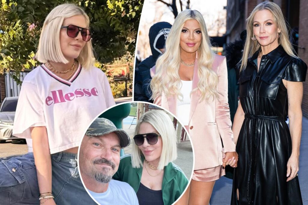 Tori Spelling addresses exit from ‘Beverly Hills, 90210’ rewatch podcast with Jennie Garth