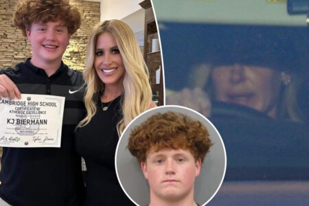 Kim Zolciak breaks cover after 15-year-old son KJ’s sexual assault arrest