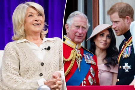 Martha Stewart claims Meghan Markle was gossiping about private King Charles reunion at California dinner party