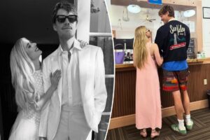 Emma Roberts shares behind-the-scenes wedding snaps — including marriage license moment