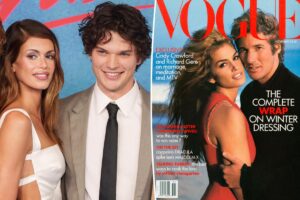 Kaia Gerber and Homer Gere cover September Vogue 36 years after their parents