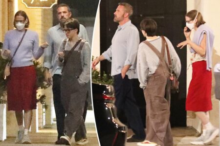 Ben Affleck dines with his and Jennifer Garner’s kids at LA hot spot