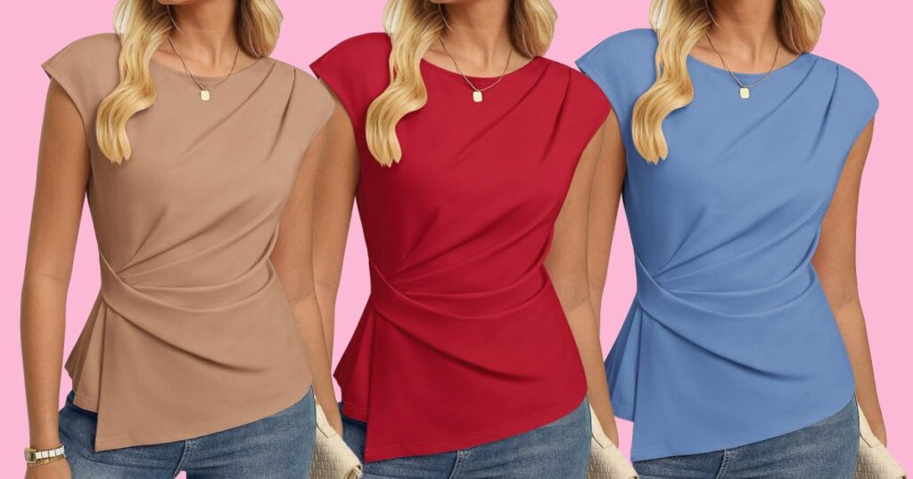Amazon Shoppers Say This ‘Extremely Polished’ Top Feels Surprisingly ‘Super Soft’