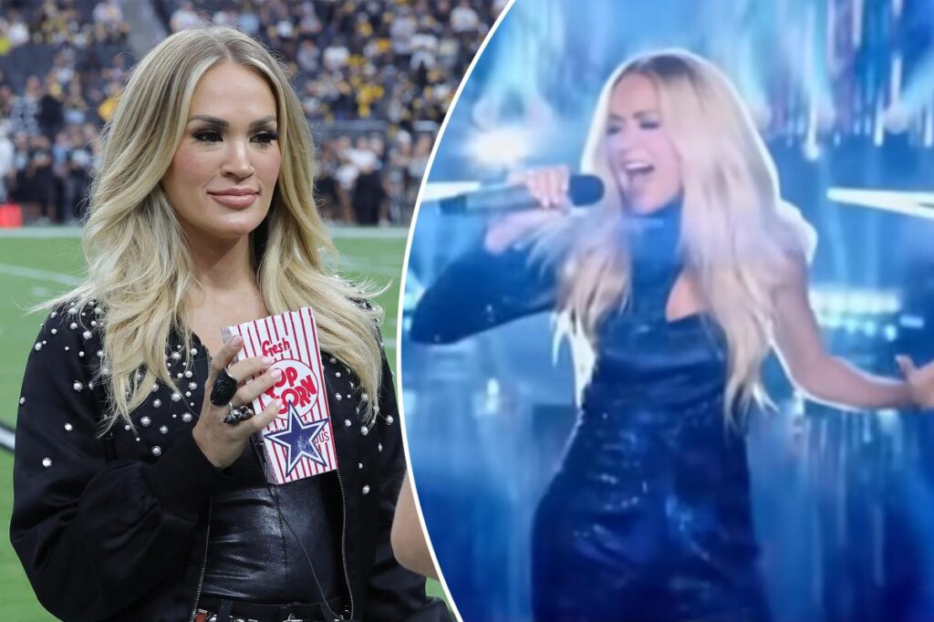 Carrie Underwood’s SNF return has set social media in a frenzy