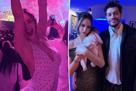 Elsie Hewitt gives ‘baby daddy’ Pete Davidson a shoutout after year of ‘ups and downs’