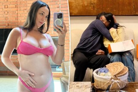 Kyle Richards’ pregnant daugher Farrah Aldjufrie reveals baby’s father’s identity