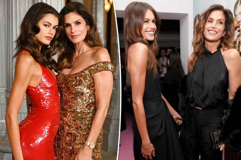 Kaia Gerber denies resemblance to mom Cindy Crawford