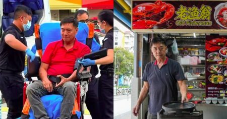 Man who assaulted Huang Yiliang at his hawker stall given 12-month conditional warning , Entertainment News