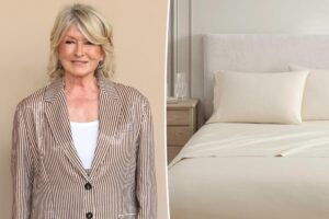 Martha Stewart’s cooling sheets start at just $50 on Amazon