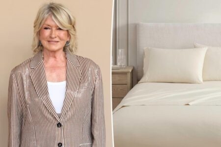 Martha Stewart’s cooling sheets start at just $50 on Amazon