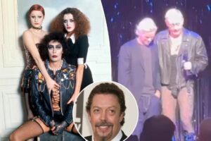 Broadway’s ‘Rocky Horror Show’ pays emotional tribute to Tim Curry