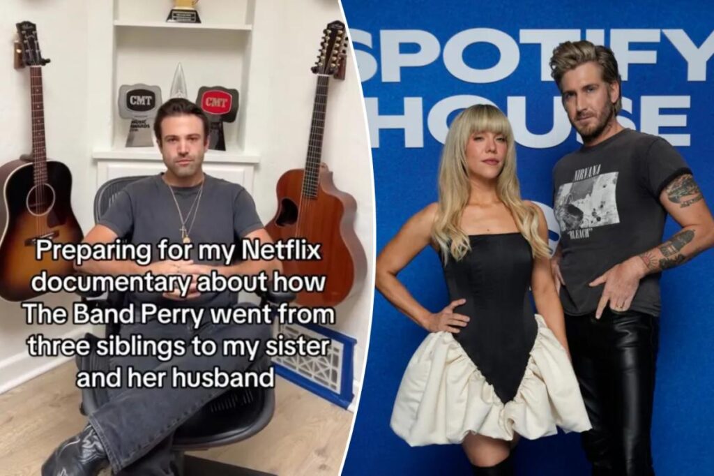 The Band Perry’s Neil Perry accuses sister Kimberly of firing him from band in favor of her husband