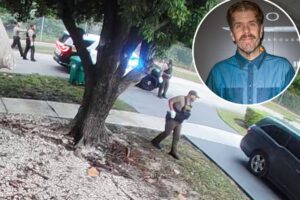 Footage shows swarm of cop cars at Perez Hilton’s Miami home after livestreaming apparent self-harming video