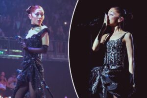 Ariana Grande breaks down in tears during final ‘Eternal Sunshine’ concert before break from spotlight