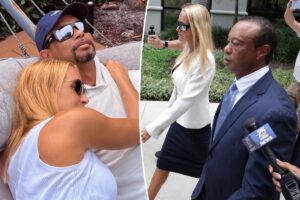 How Tiger Woods and Vanessa Trump are supporting each other through ‘incredibly difficult’ times