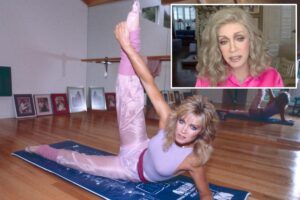 Donna Mills, 85, reveals jaw-dropping workout regimen and surprising snack obsession