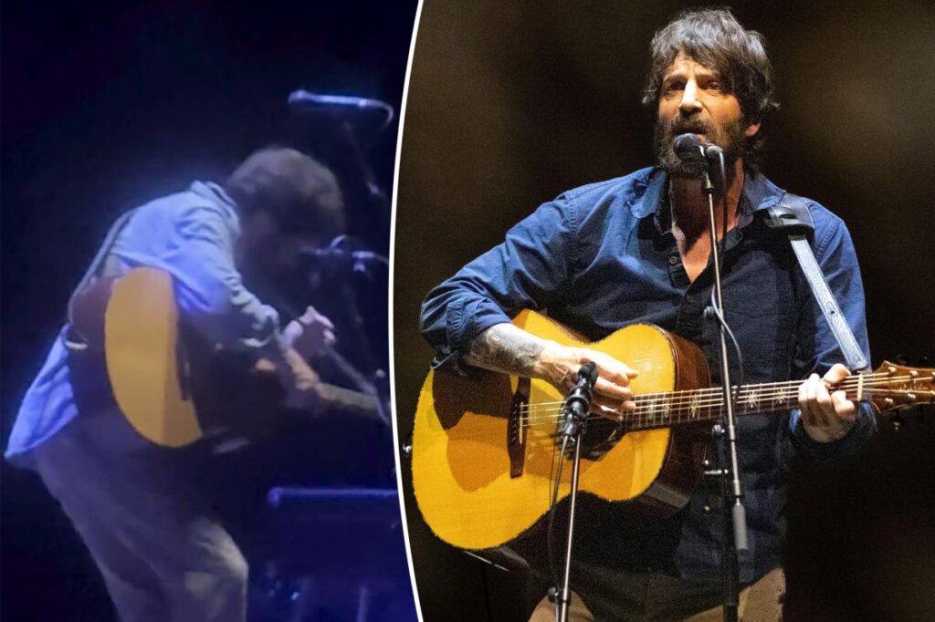 Grammy-winning singer Ray LaMontagne collapses on stage at Nashville concert