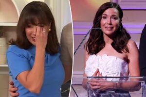 QVC star breaks down in tears during live broadcast
