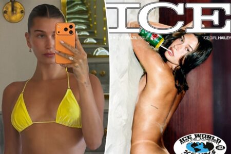 Hailey Bieber bares all on ICE Magazine’s Brazil issue cover