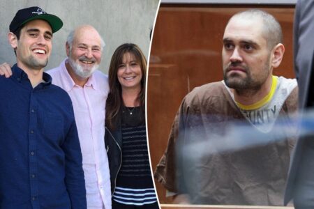 ‘Numb’ Nick Reiner appears in court with new look as accused murderer speaks to judge