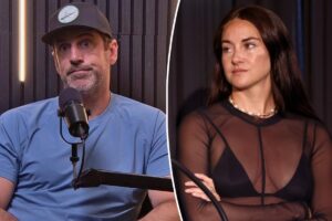Aaron Rodgers’ comments about ex-fiancée Shailene Woodley spark concern among her pals