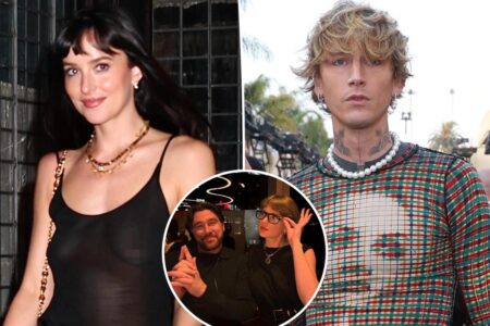 Why Dakota Johnson and Machine Gun Kelly escaped to Taylor Swift’s NYC apartment on date night: ‘They hit it off’