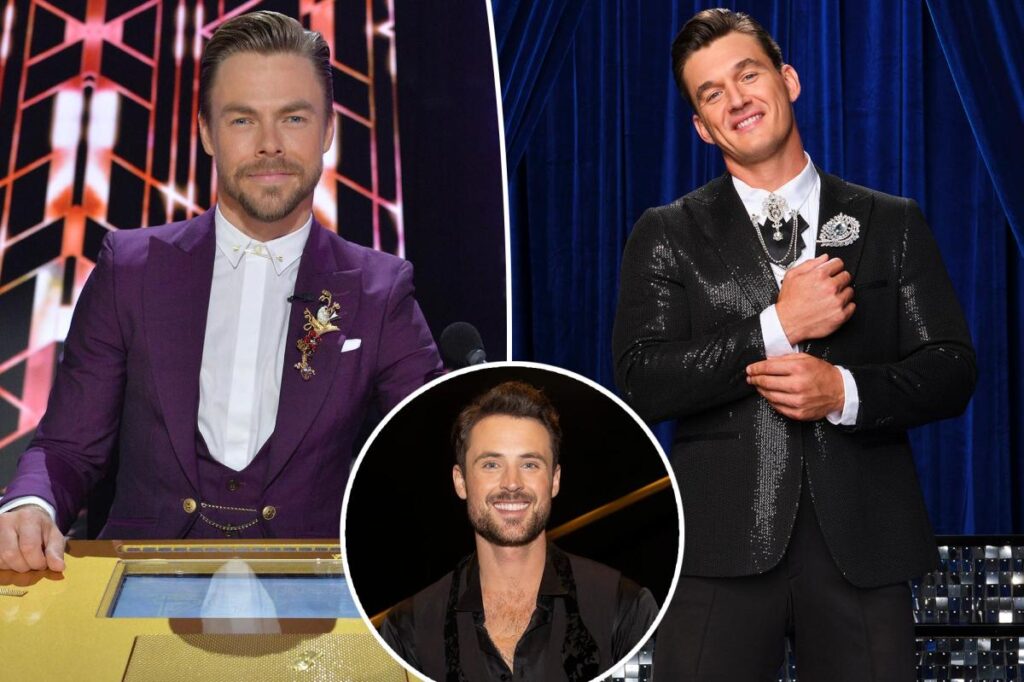 Fans troll Derek Hough after misidentifying Tyler Cameron as ‘Dylan’