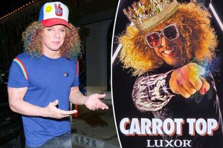 Carrot Top’s Las Vegas shows thrown into uncertainty amid hospitalization