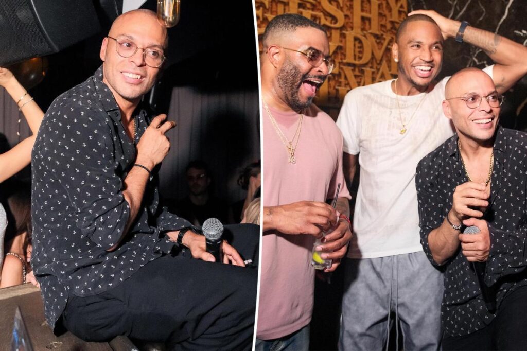Richie Akiva celebrates 50th birthday at beloved 1Oak as he stages his comeback