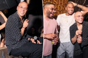 Richie Akiva celebrates 50th birthday at beloved 1Oak as he stages his comeback