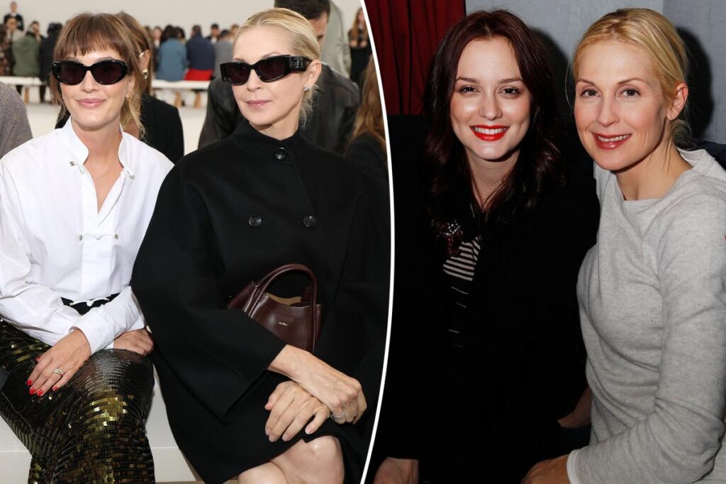 Leighton Meester and Kelly Rutherford have ‘Gossip Girl’ reunion at Milan Fashion Week