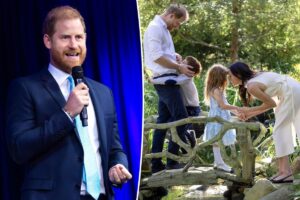 Prince Harry gives school update on Prince Archie, Princess Lilibet