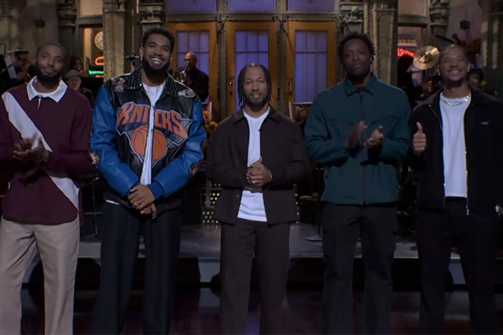 Jalen Brunson hosts ‘SNL’ Season 52 premiere — with help from Knicks teammates