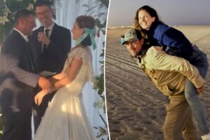 Lana Del Rey shares never-before-seen footage of wedding to Jeremy Dufrene for 2nd anniversary