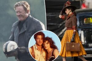 Brendan Fraser and Rachel Weisz seen for the first time on ‘The Mummy 4’ set