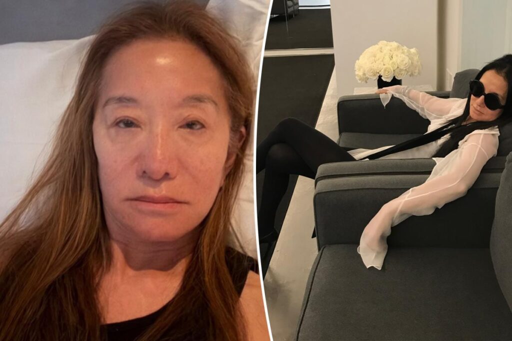 Vera Wang, 77, shares no-makeup selfie on Instagram