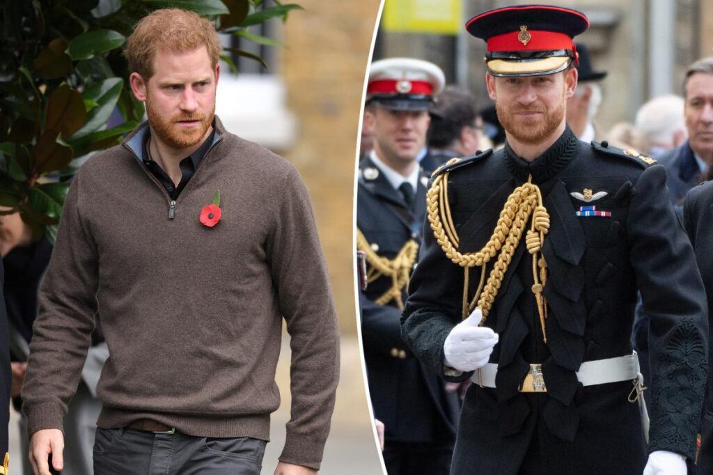 Why veteran Prince Harry won’t take part in Remembrance Day events after UK move